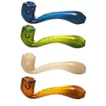 GRAV - GLASS PIPE - HANDPIPE - BUBBLE TRAP CLASSIC SHERLOCK