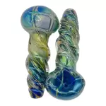 NBC - GLASS PIPE - HAND PIPE - 1CT - 5" - ASSORTED