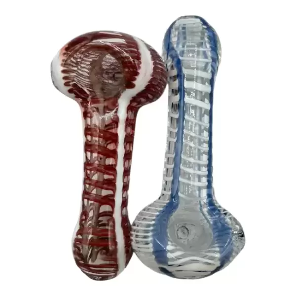 NBC - GLASS PIPE - HAND PIPE - 1CT - 3" - ASSORTED