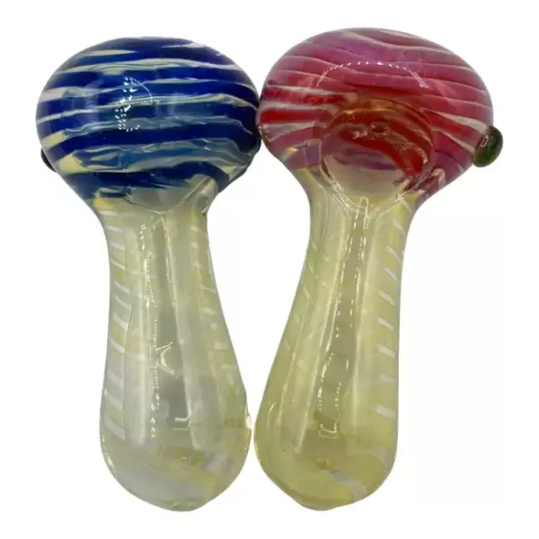 NBC - GLASS PIPE - HAND PIPE - 1CT - 4" - ASSORTED