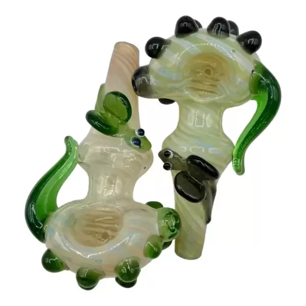 NBC - GLASS PIPE - HAND PIPE - 1CT - 4.5" - ASSORTED