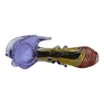 NBC - GLASS PIPE - HAND PIPE - 1CT - 5" - ASSORTED