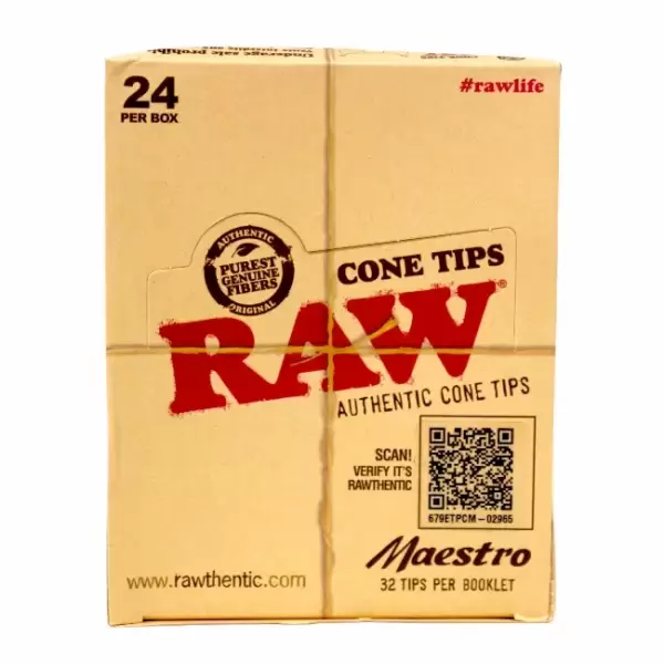 RAW - SMOKING ACC - FILTER TIP - MAESTRO - 32CT/PK - 24PK/BX