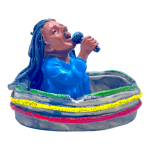 AADHI - SMOKING ACC - ASHTRAY - SMALL SIZE - RESIN - 1CT