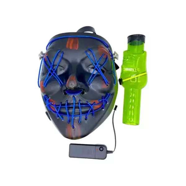 IDGAF - SMOKING ACC - LED GAS MASK - 1CT - BLOODY PURGE