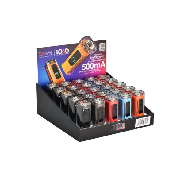 Lookah Load 510 Thread Battery 25ct Display