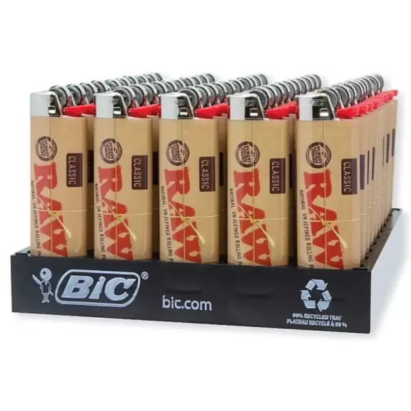 Bic Lighters 50ct | Raw Classic